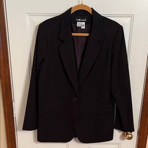 Sag Harbor Dark Navy Blue Blazer